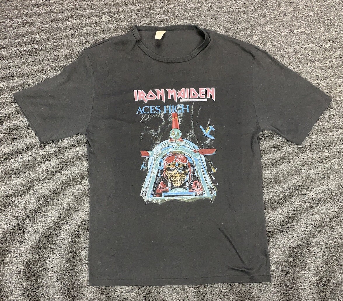 Iron Maiden — Aces High vintage concert t-shirt