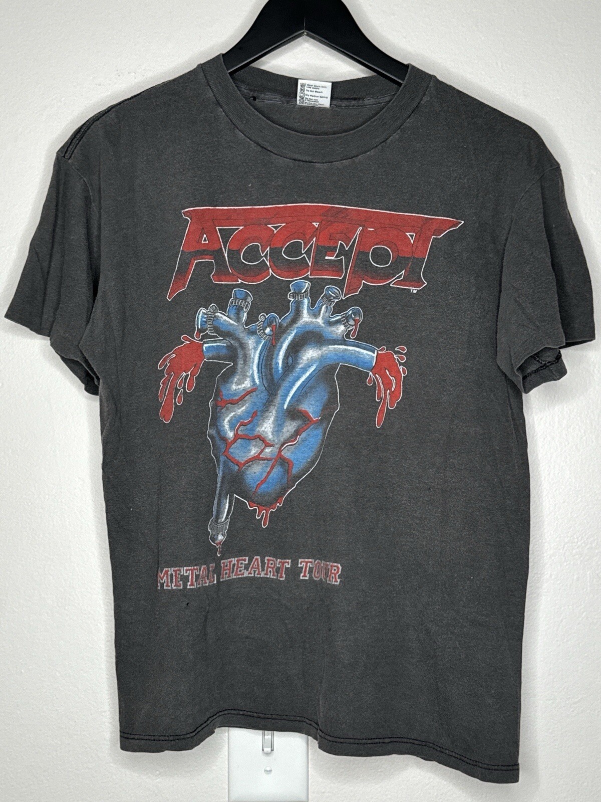 Accept — Metal Heart vintage concert t-shirt