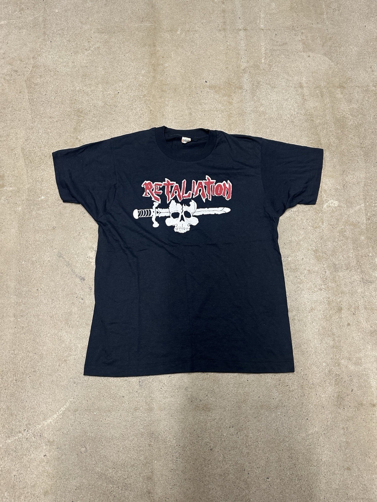 Vintage Band — Retaliation Metal Rock vintage concert t-shirt