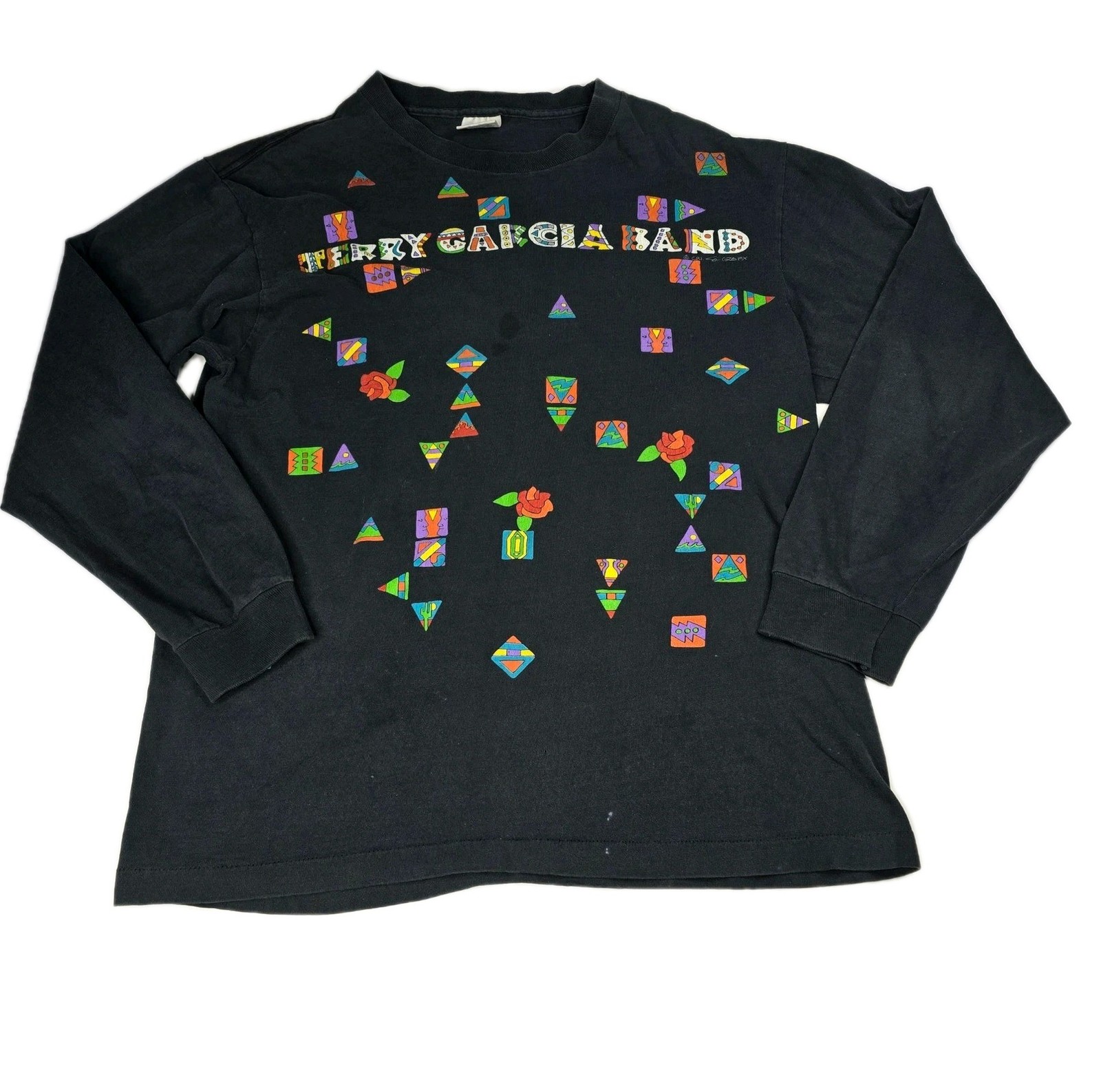 Grateful Dead — Jerry Garcia Long Sleeve vintage concert t-shirt