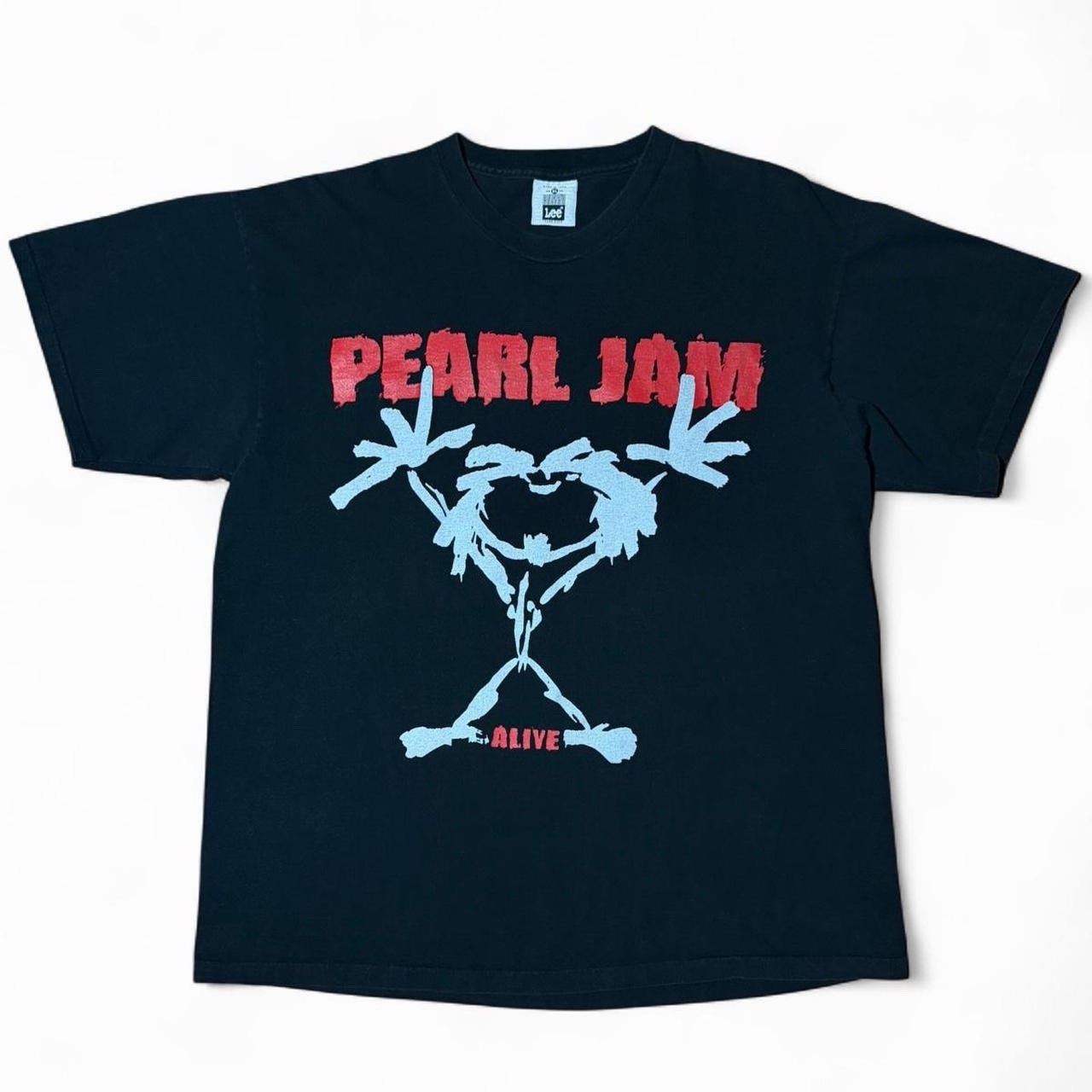 Pearl Jam — Alive Stickman Original vintage concert t-shirt