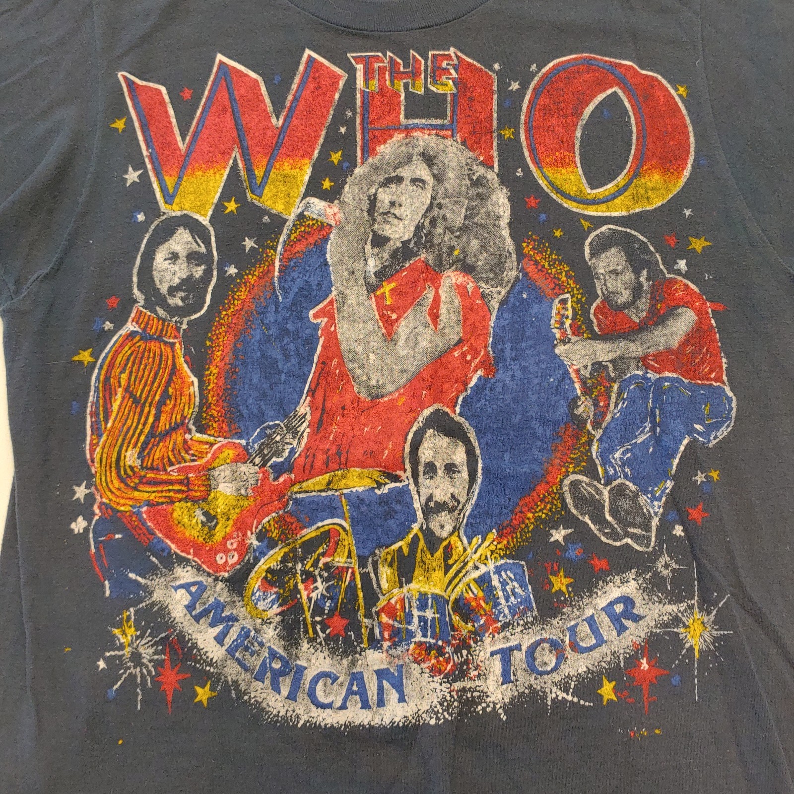 The Who — American Tour Soft Tee vintage concert t-shirt