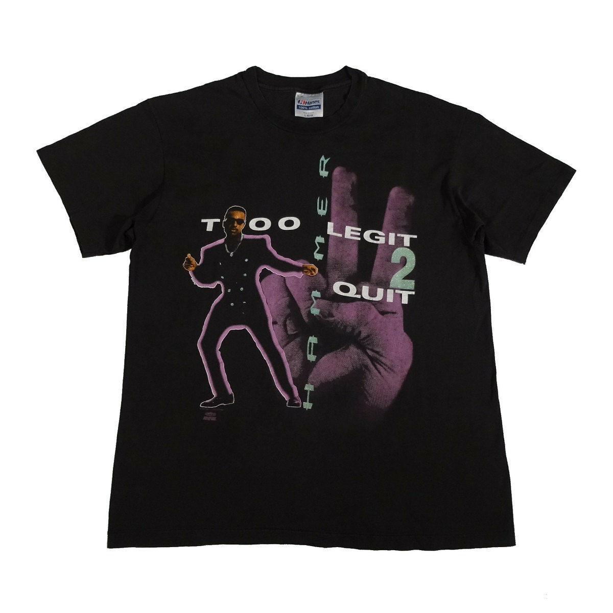 MC Hammer — Too Legit 2 Quit vintage concert t-shirt