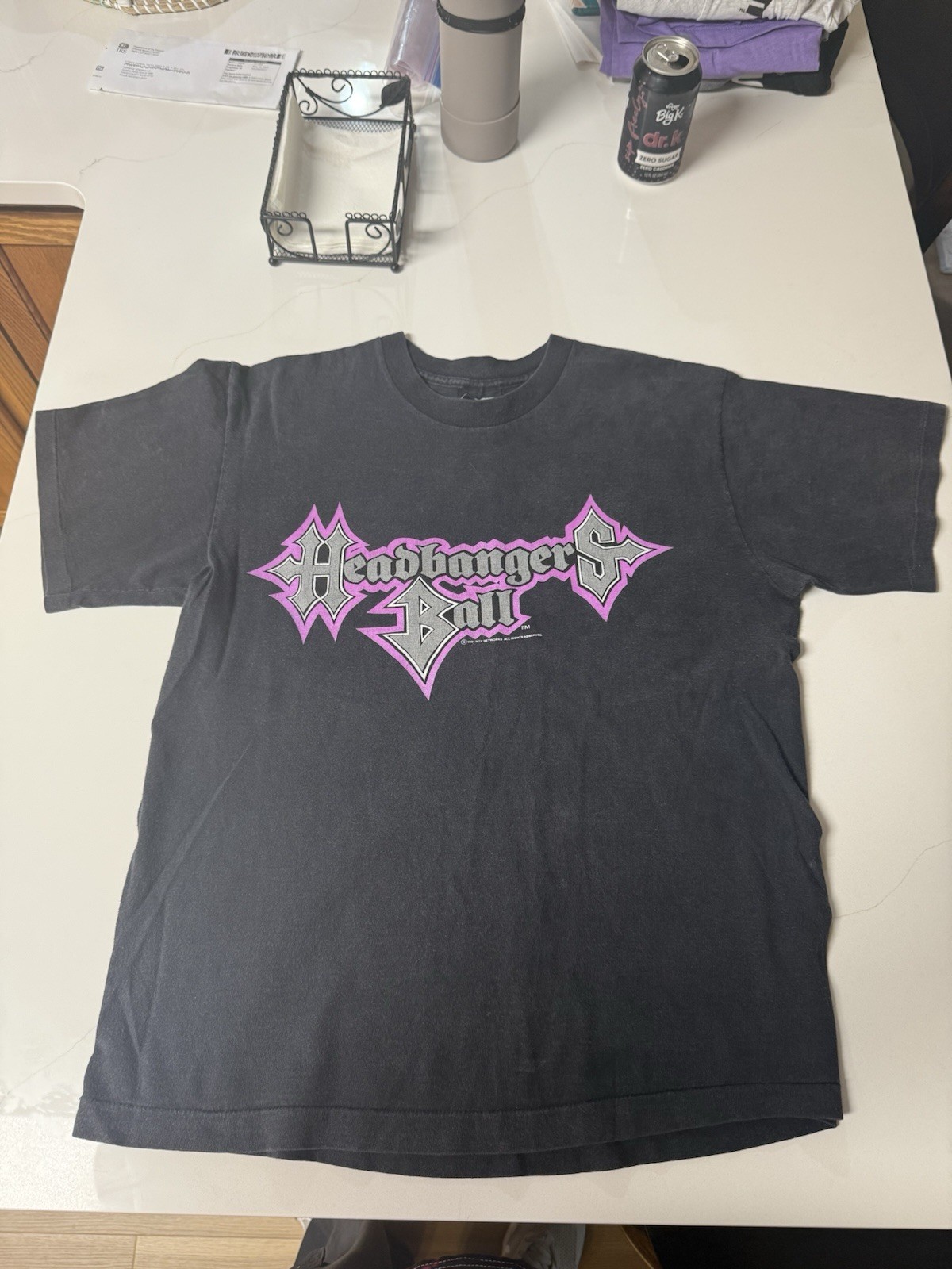 MTV Headbangers Ball — Official Staff Tee vintage concert t-shirt