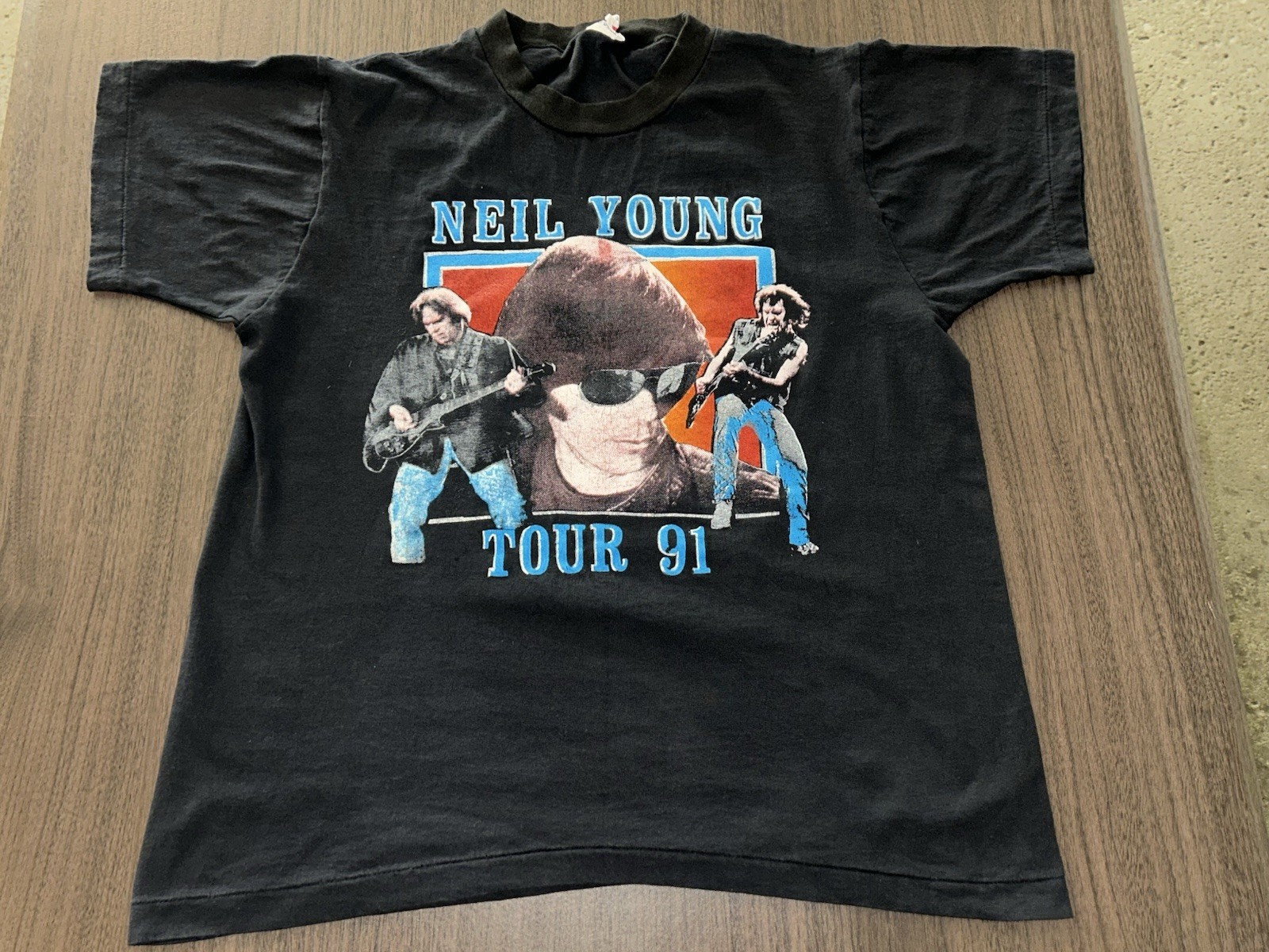 Neil Young — Crazy Horse Tour vintage concert t-shirt