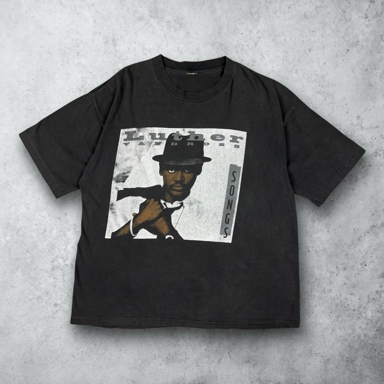 Luther Vandross — R&B Concert Tee vintage concert t-shirt