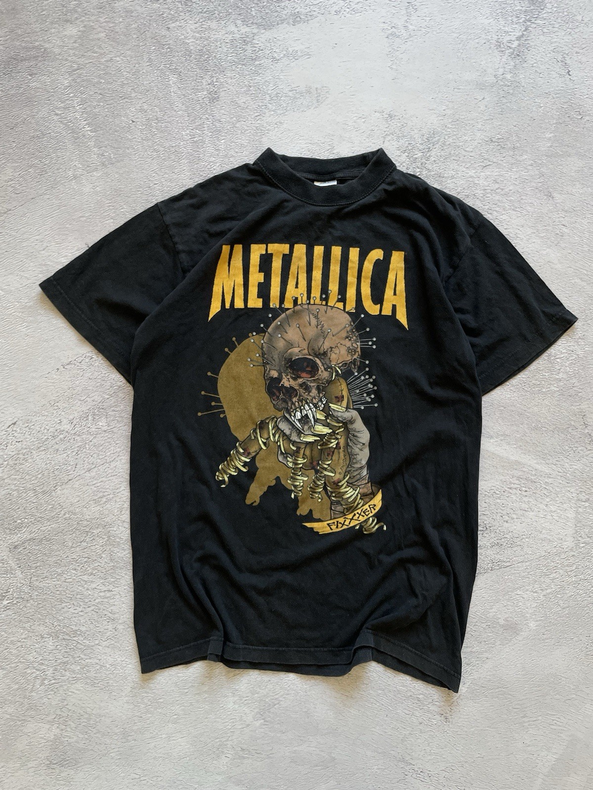 Metallica — Fixxxer Pushead Art vintage concert t-shirt