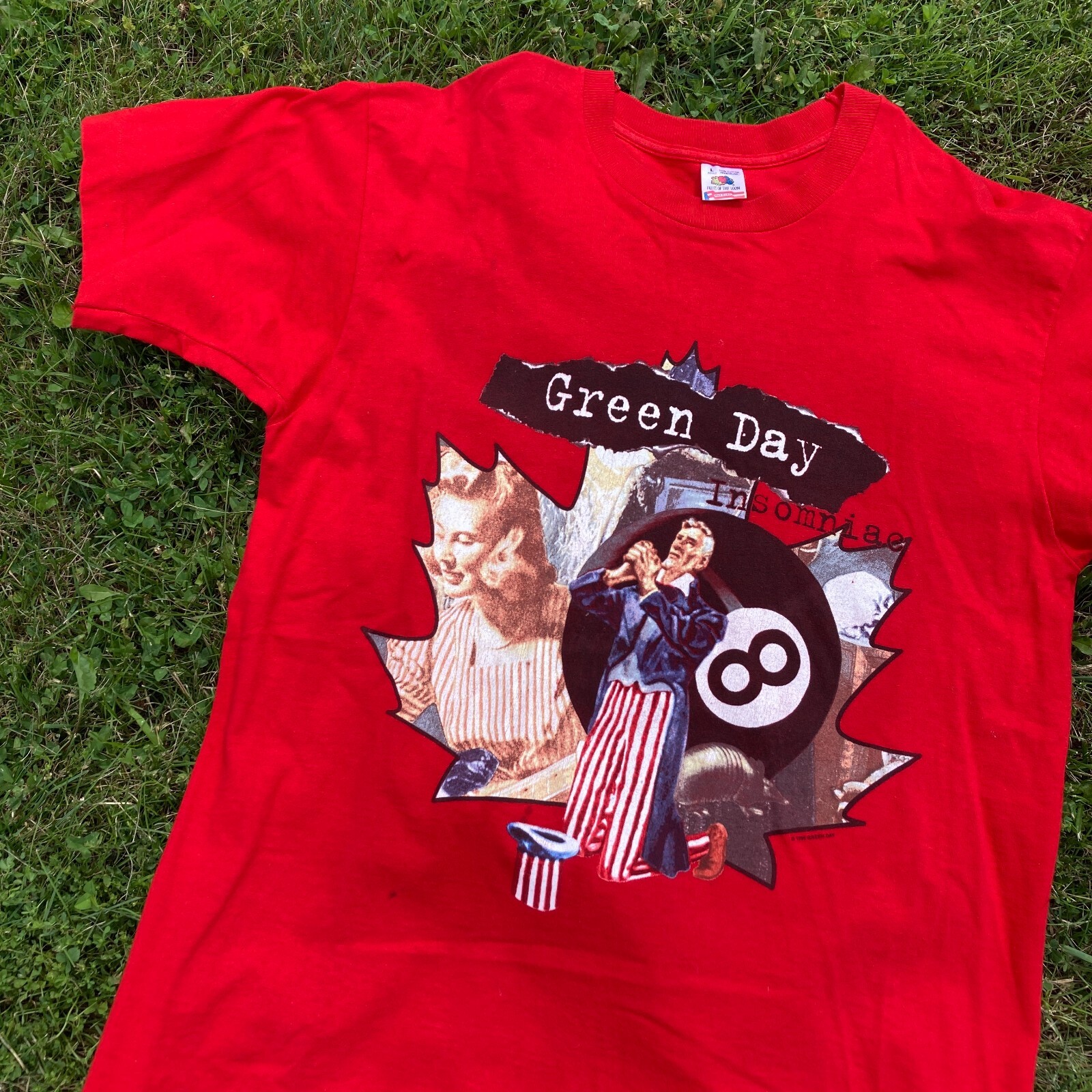 Green Day — Insomniac Era vintage concert t-shirt