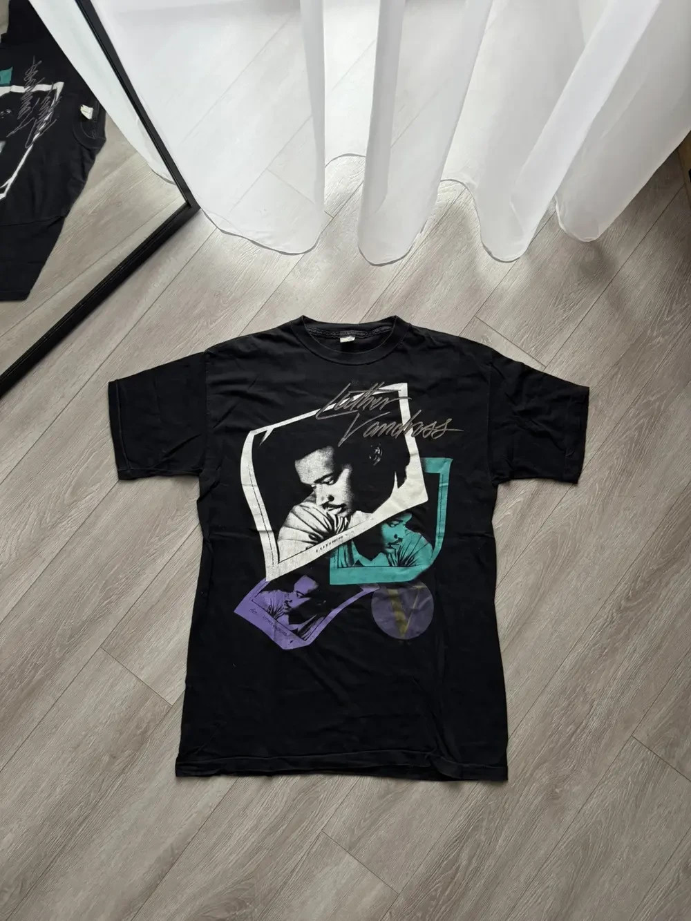 Luther Vandross — Power of Love Tour vintage concert t-shirt