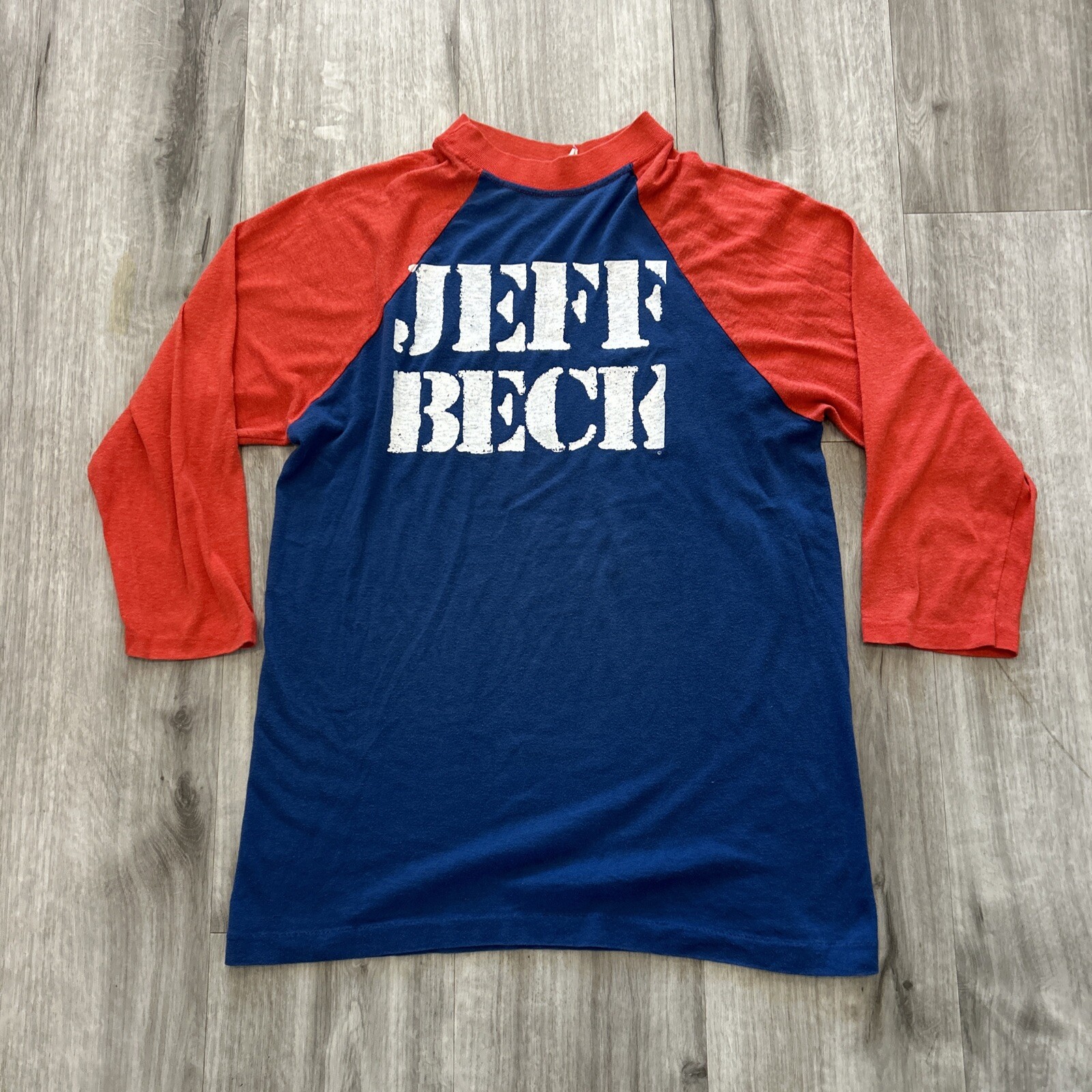 Jeff Beck — There & Back Tour vintage concert t-shirt